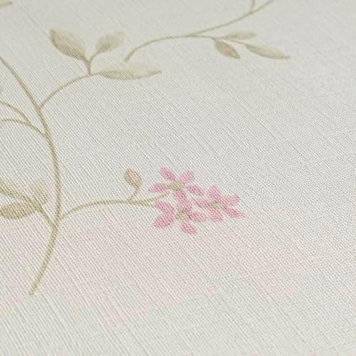 A.S. Création Vliestapete Blümchen Detailansicht der strukturierten Textur in Pastelltönen
