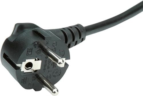 Schutzkontakt-Winkelstecker der Bachmann Steckdosenleiste Detailansicht